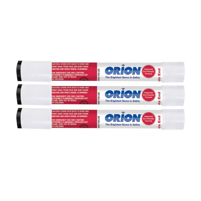 Red Handheld Locate Flares, 3-Pack