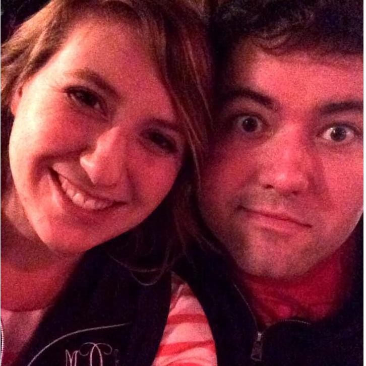 Our very first photo together!