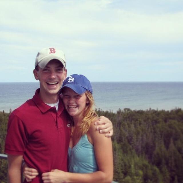 August 2008 - On a trip "Up North" to Presque Isle, Michigan after the drum corps season ended