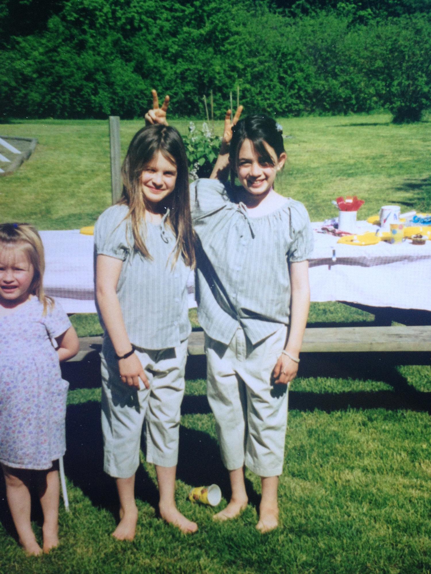 Jen and Ariana, May 2000
