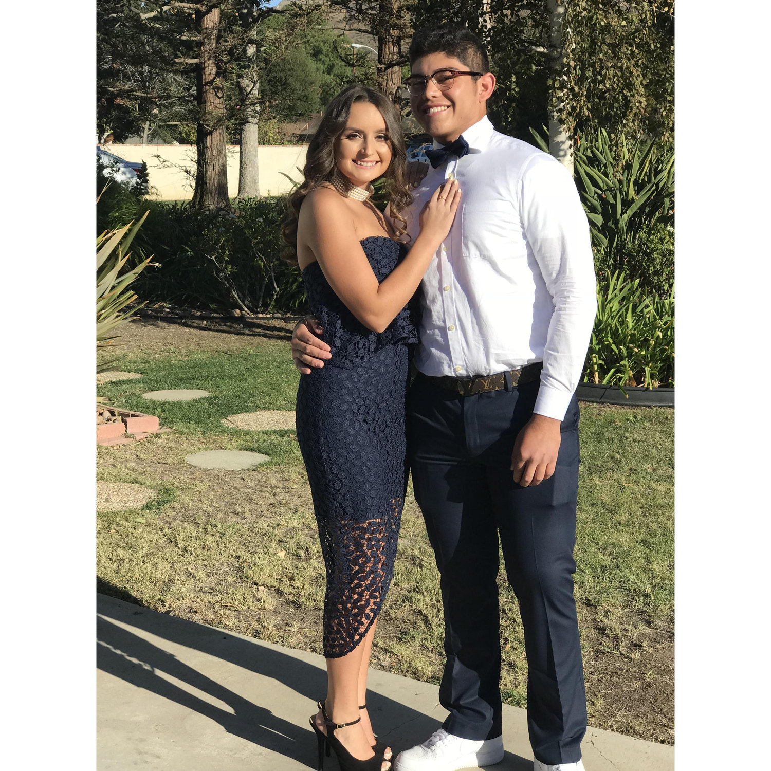 Our first dance together, October 21, 2017.