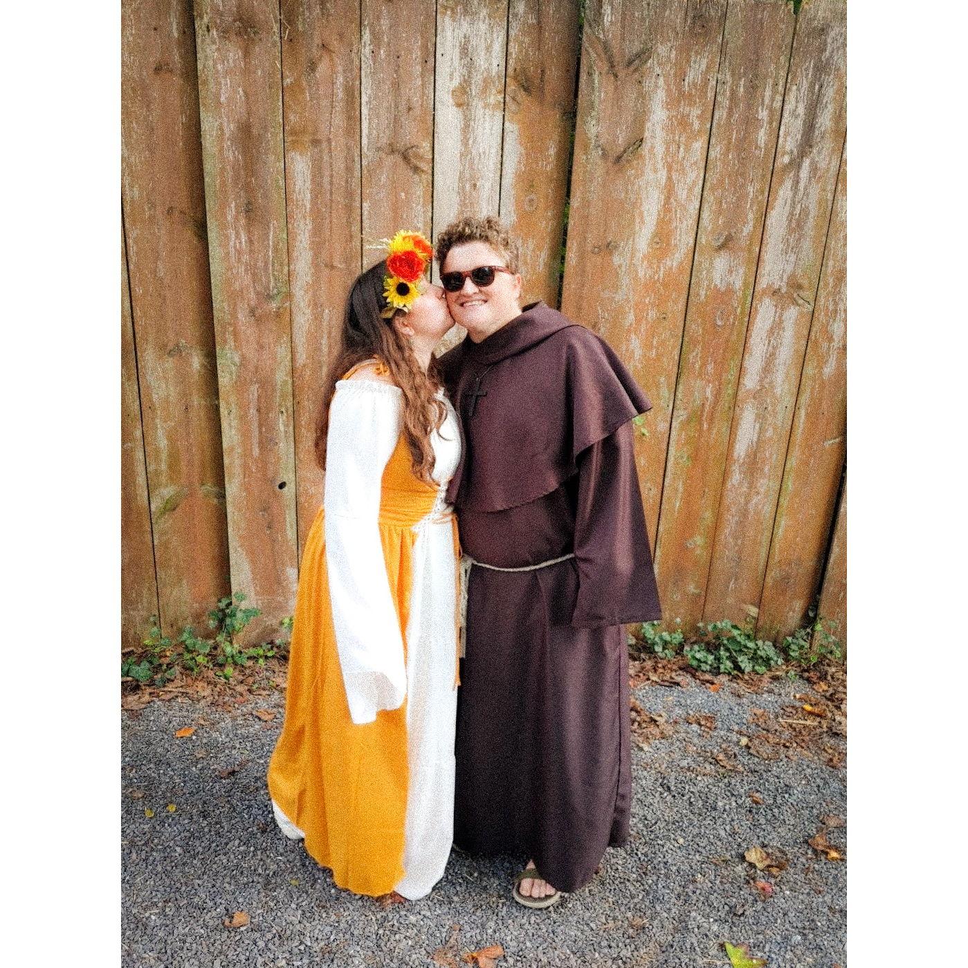 Our first Renaissance Faire together