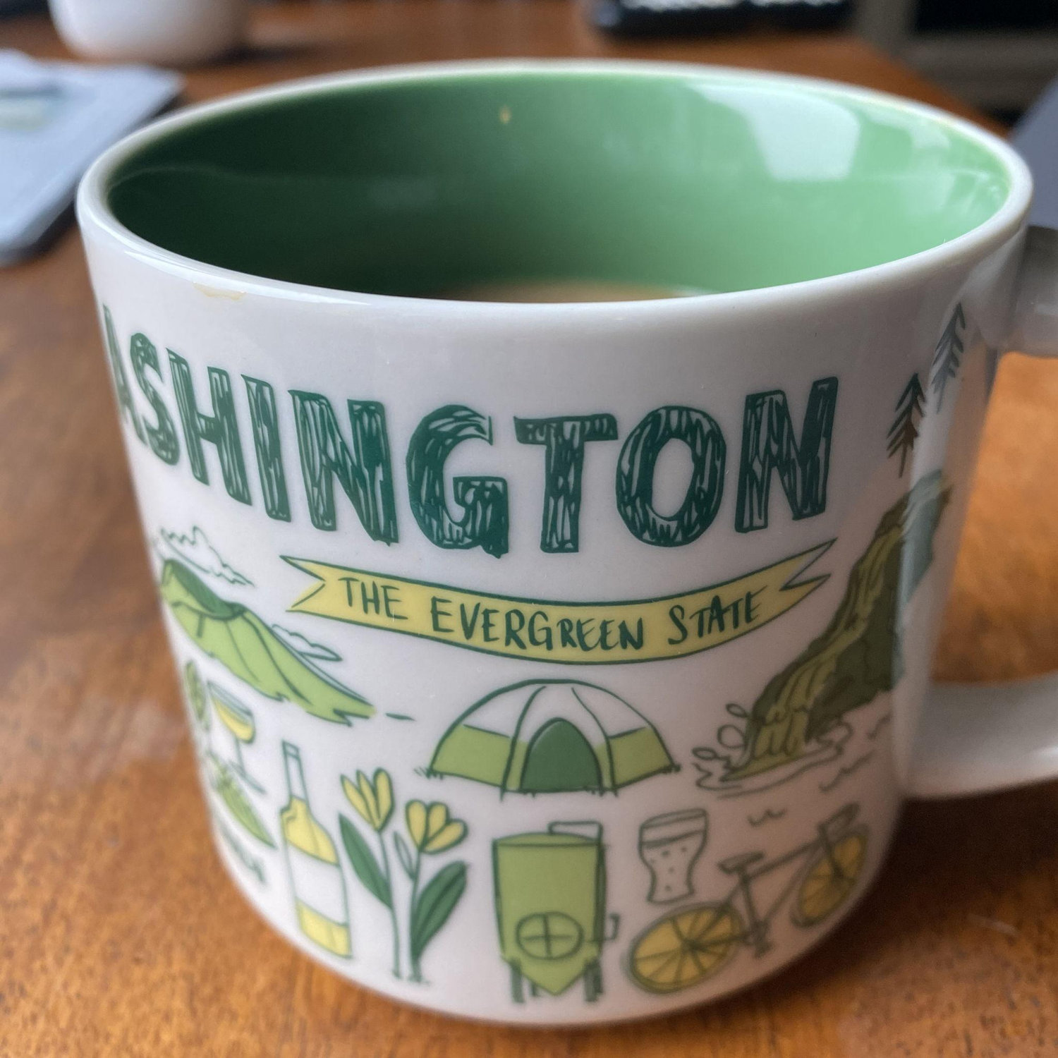 Dean gave me a Washington Starbucks once he learned of my collection obsession.