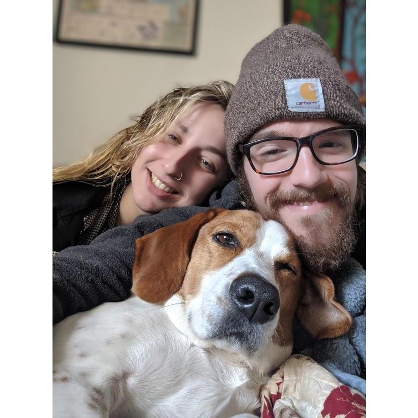 We love our dog, Raven!
