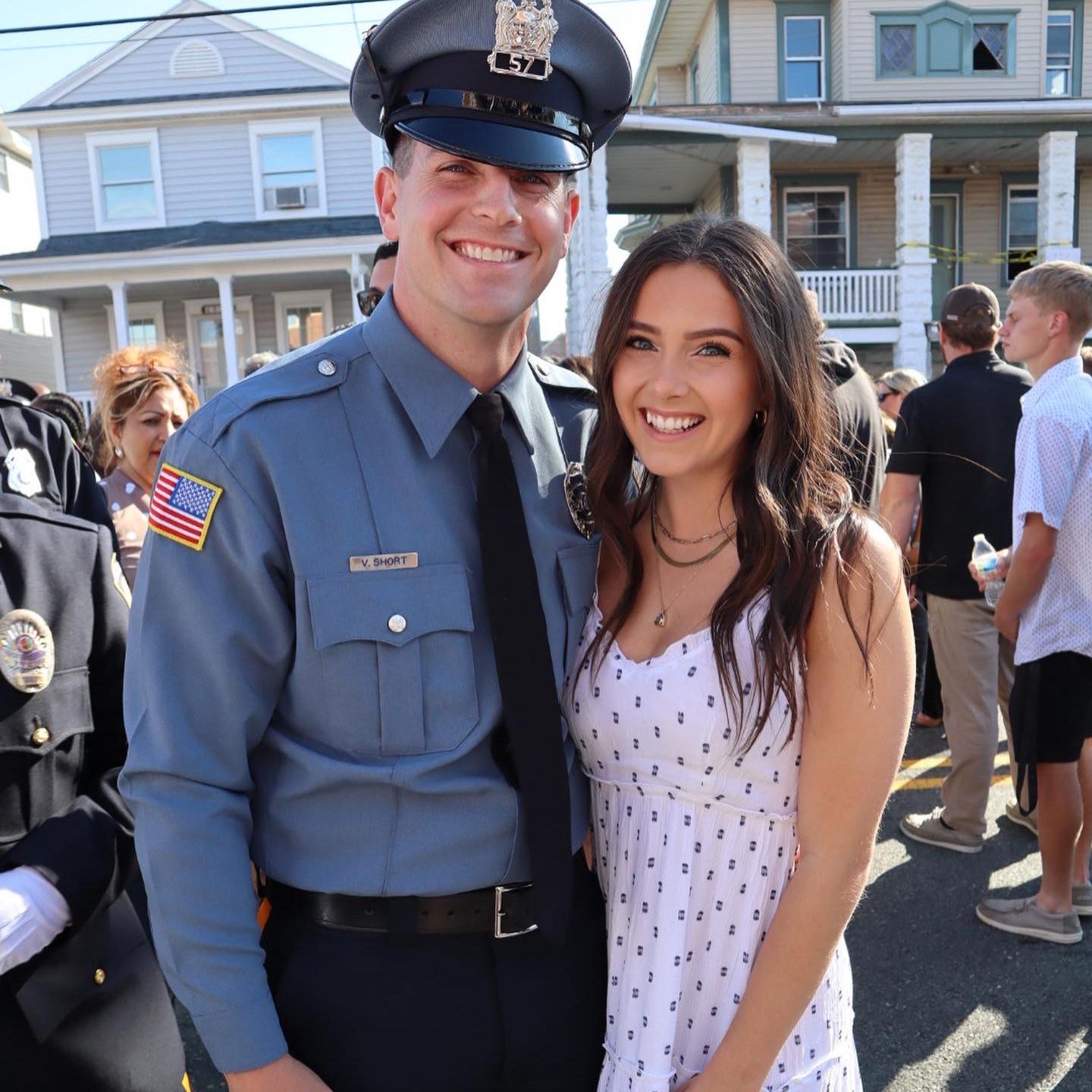 Vince’s graduation from the Police Academy! He started full time with Cape May following this graduation with the best squad!