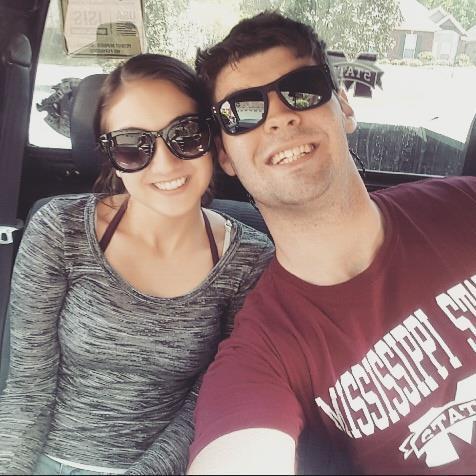 Our first date. We skipped study hall senior year to go to Starbucks and ended up in ISS for 3 days together. What torture getting to stare at him all day long! ;)