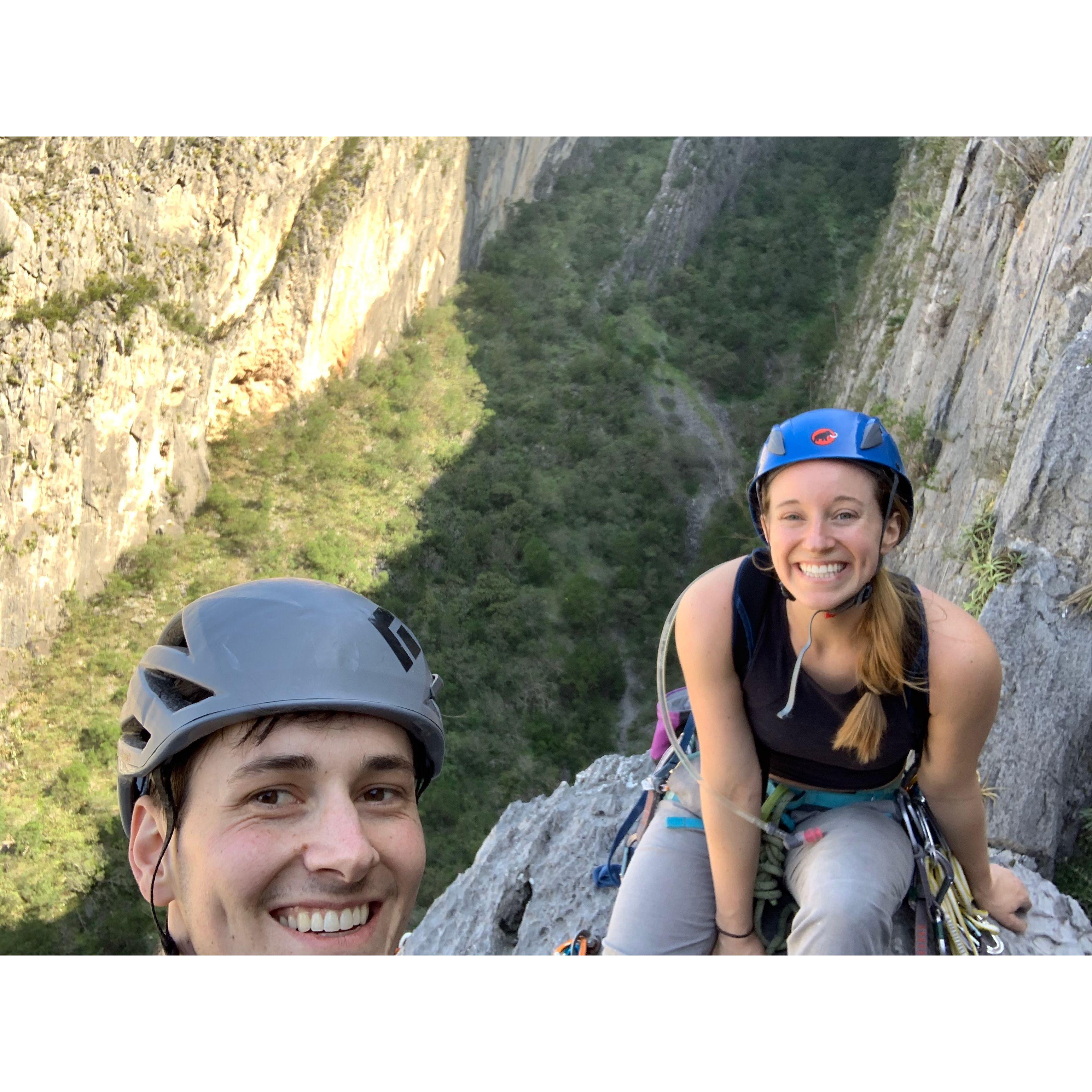 Climbing in Potrero Chico, Mexico - 2019