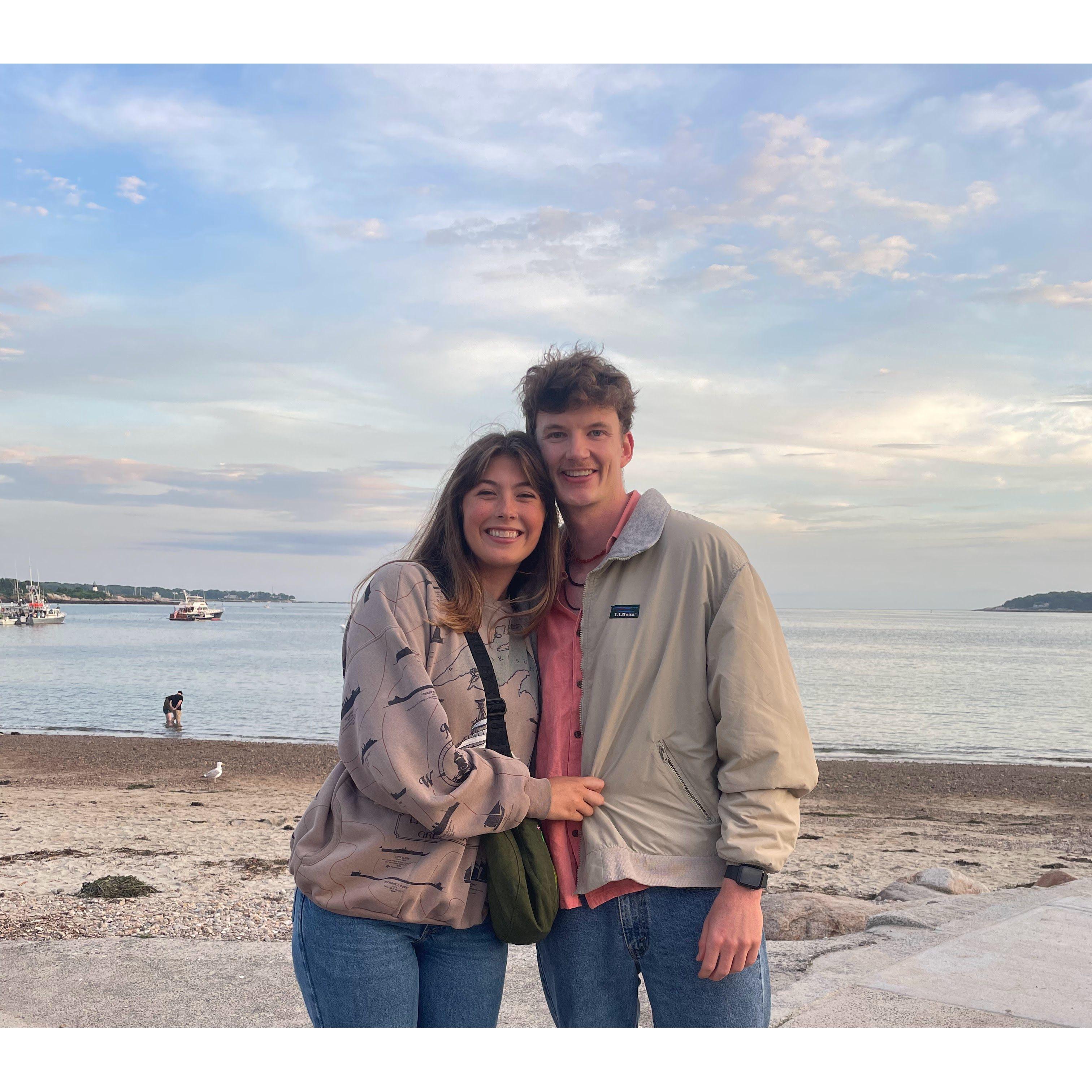 The weekend of meeting Noah's friends in Gloucester, MA!