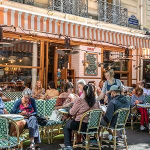 Lunch in a Paris Cafe
