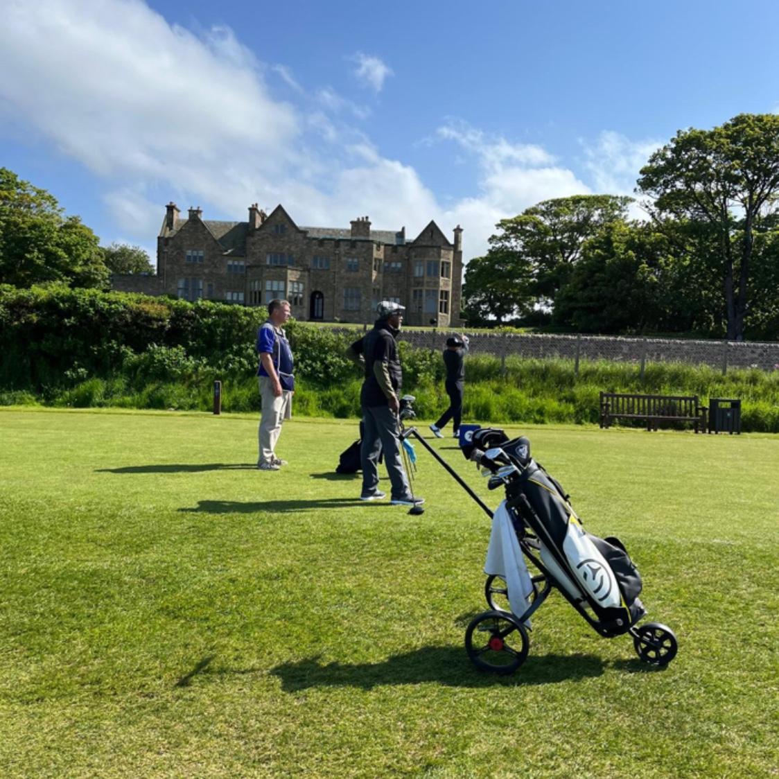 North Berwick Golfing, Scotland