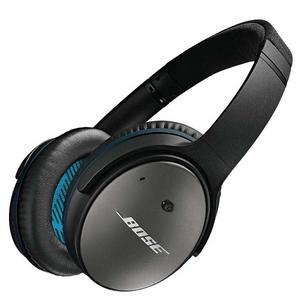Bose Corporation - Bose QuietComfort 25 Acoustic Noise Cancelling Headphones for Apple devices - Black (wired, 3.5mm)