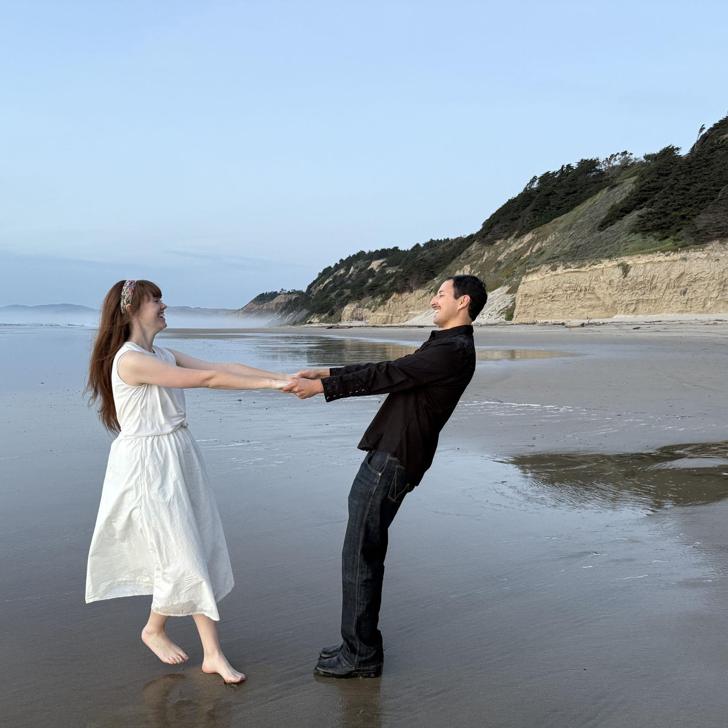 Our DIY engagement photo shoot