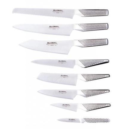 Global G-88/91, 8-PC Knife Set