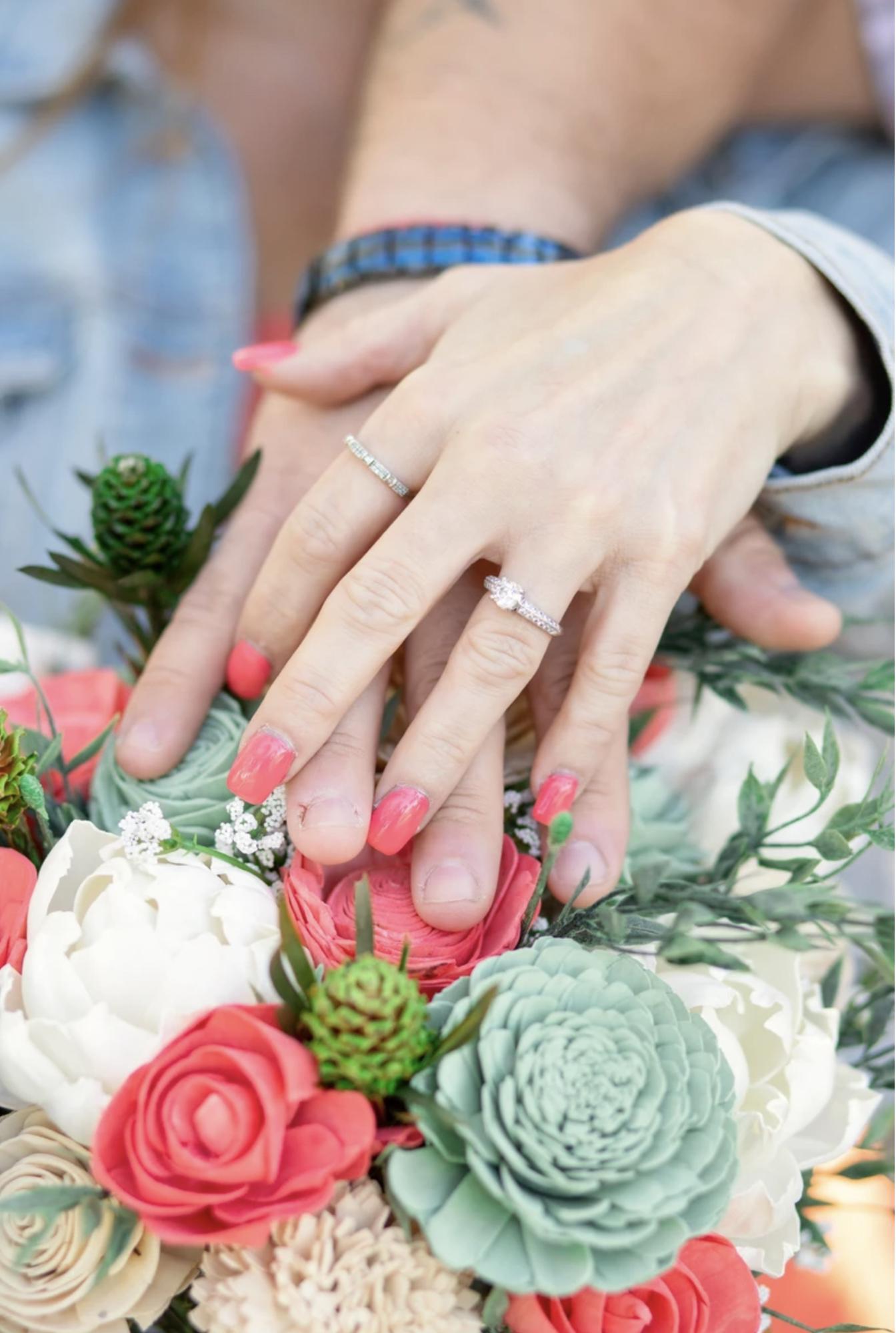 Our engagement photos at White City Park Fort Pierce