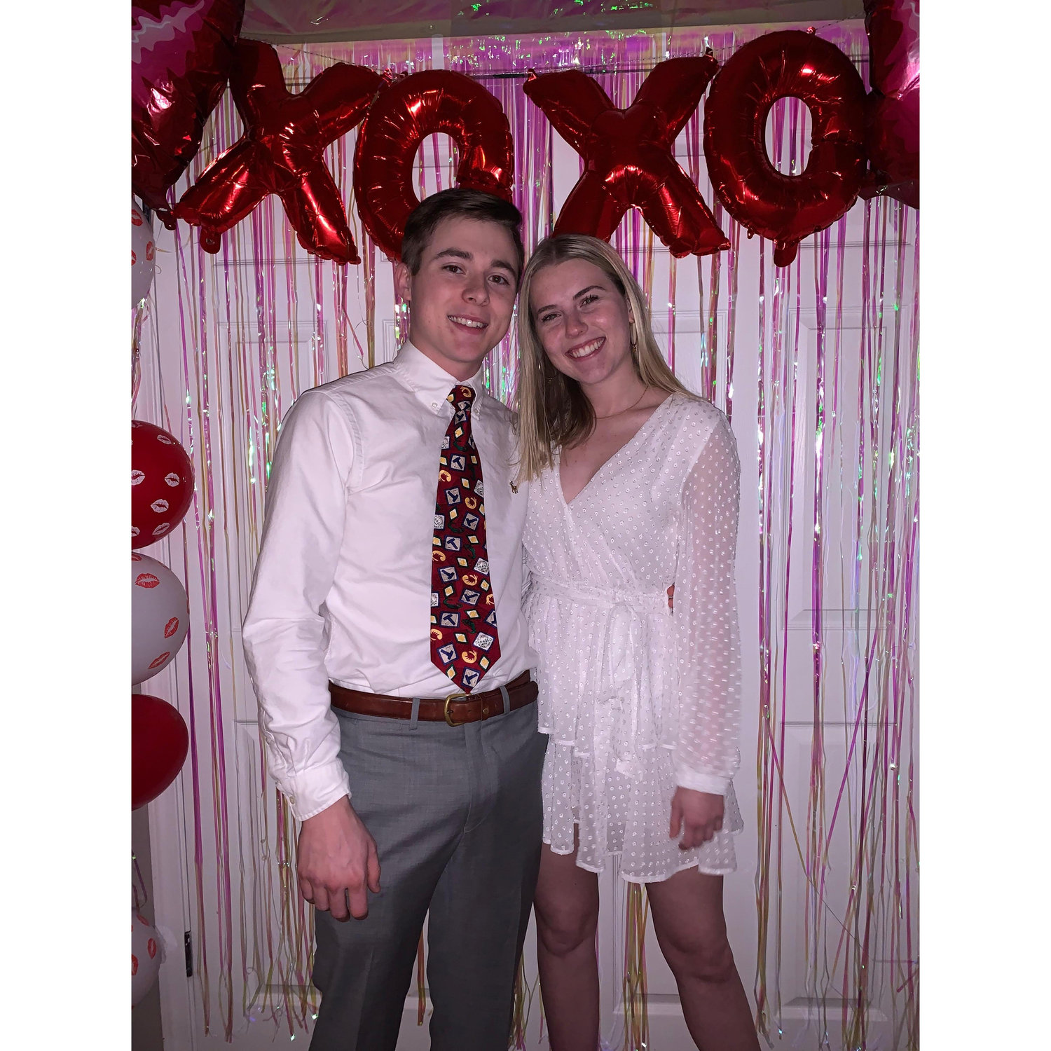 Valentine's function! The theme was tacky ties