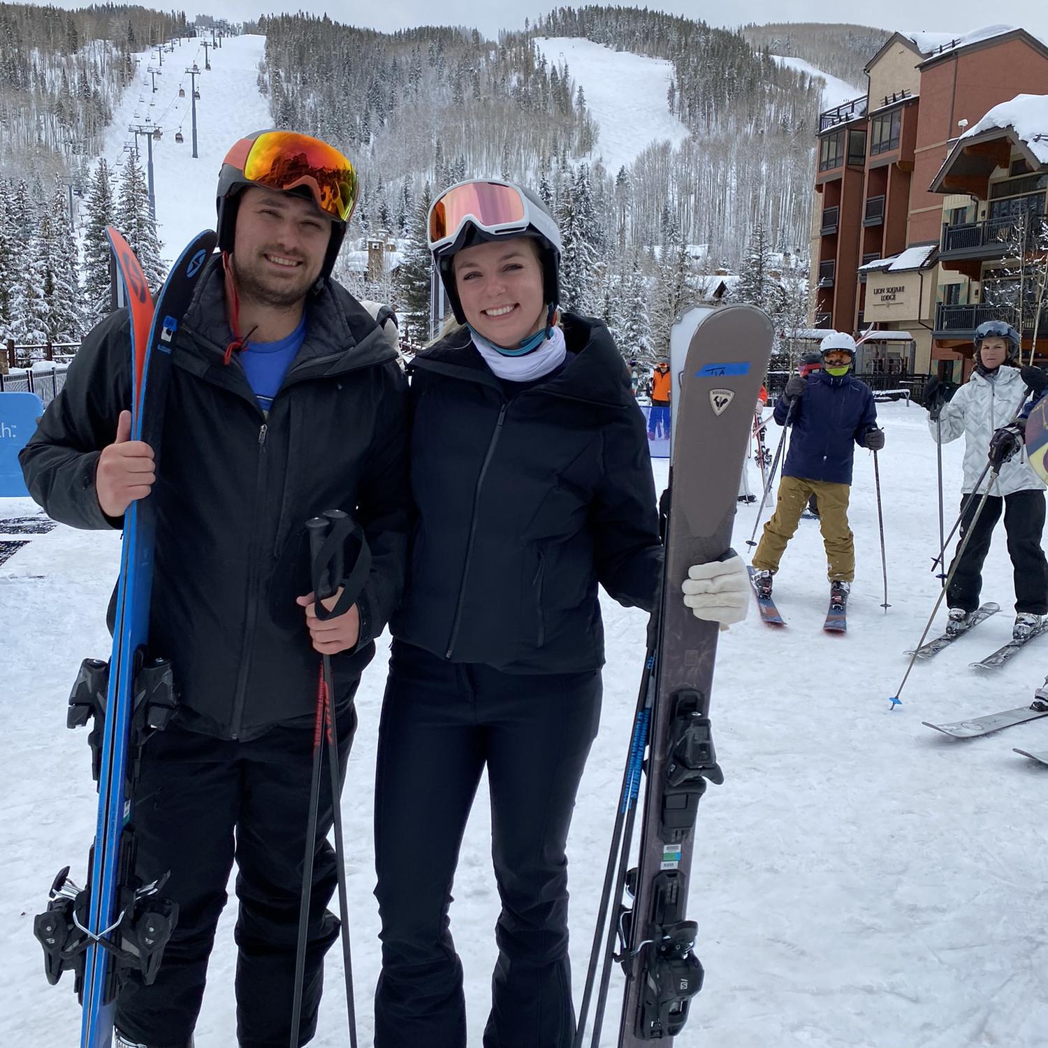 Our first annual ski trip in Vail, Colorado with friends.