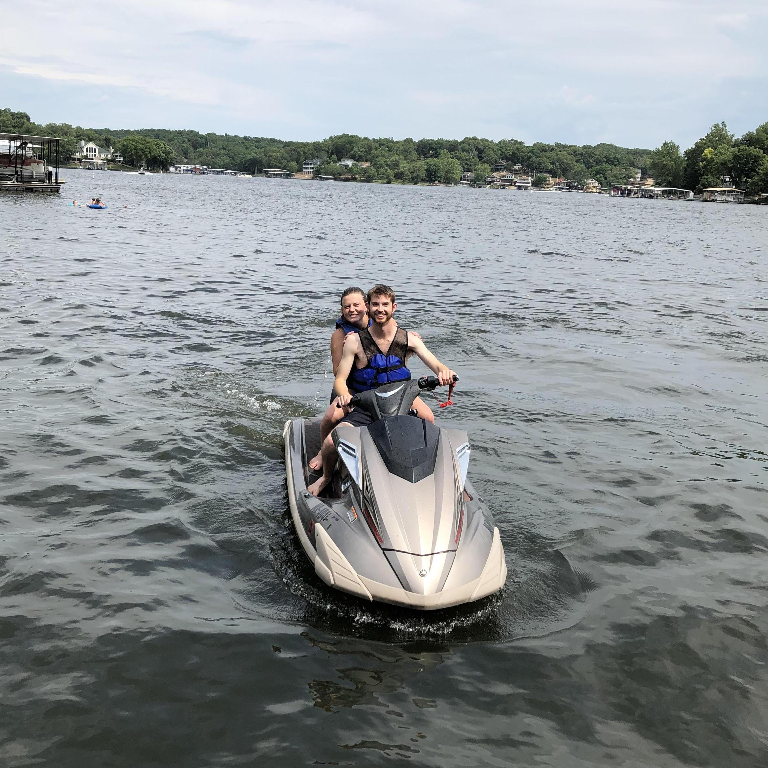@ Lake of the Ozarks with Dawson's family