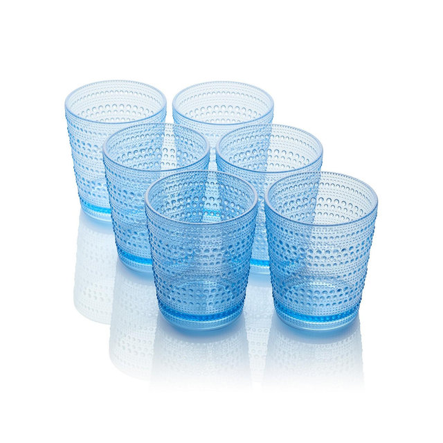 Certified International Santa Fe Acrylic Double Old Fashioned Glasses, Set of 6