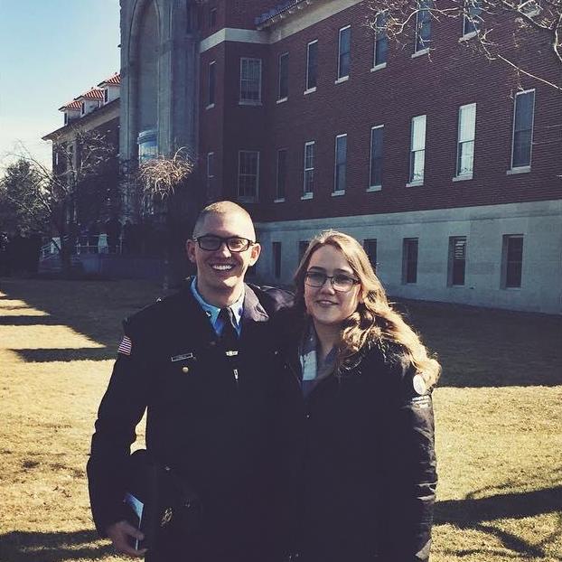 At Jordan's graduation from the New York State Corrections Academy.