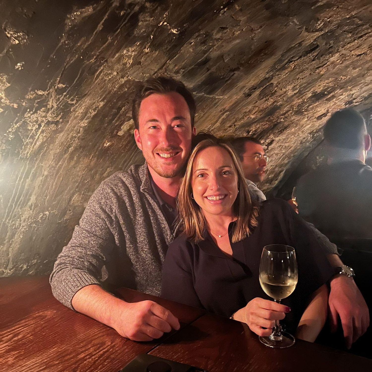 Underground wine bar in England, thanks to Erics sister Courtney for the find!