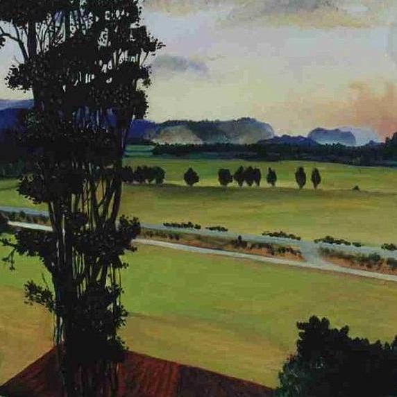 Another view from Bella Vista. Painting by Morgan's Mom