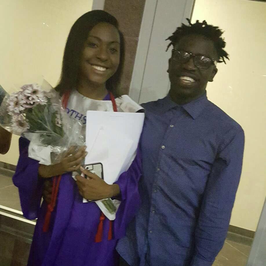 Saraya’s high school graduation