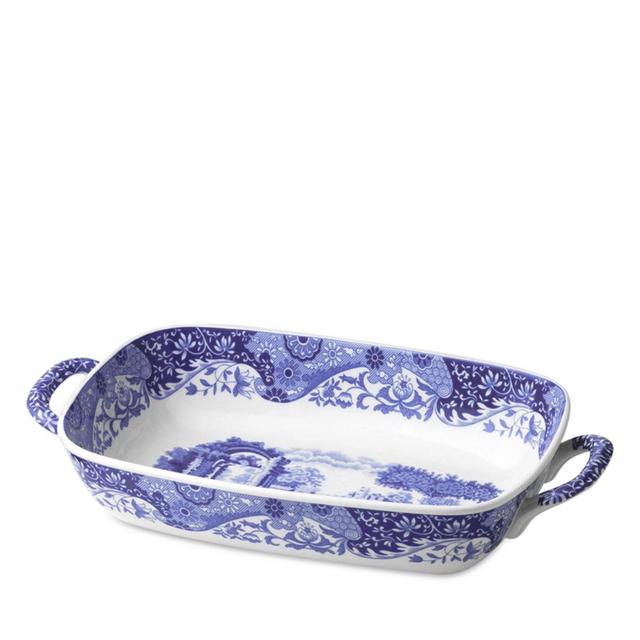 Spode Blue Italian Handled Serving Dish