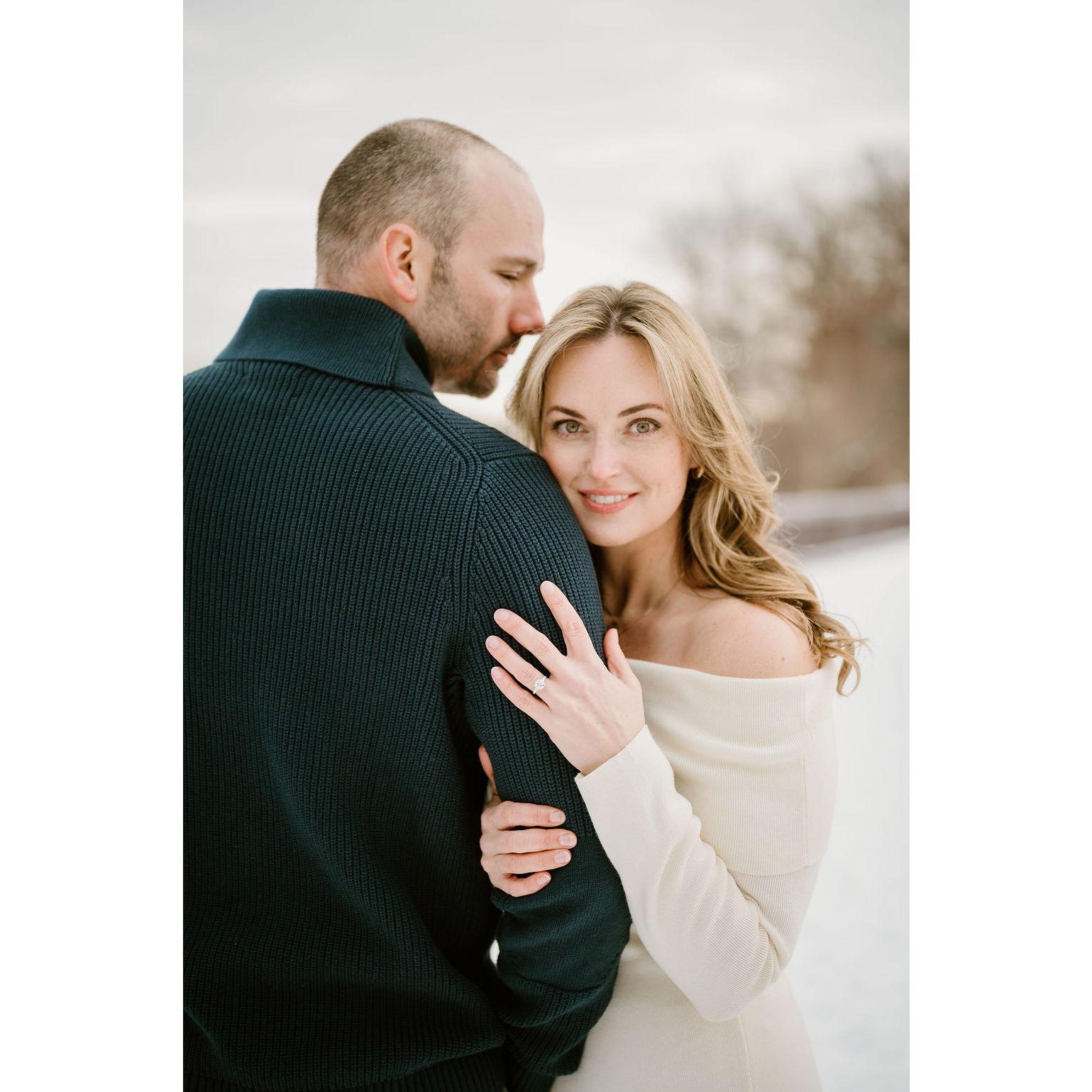 Engagement photos in Minnesota - it was 10 degrees outside but we had the best time. Definitely an afternoon to remember.