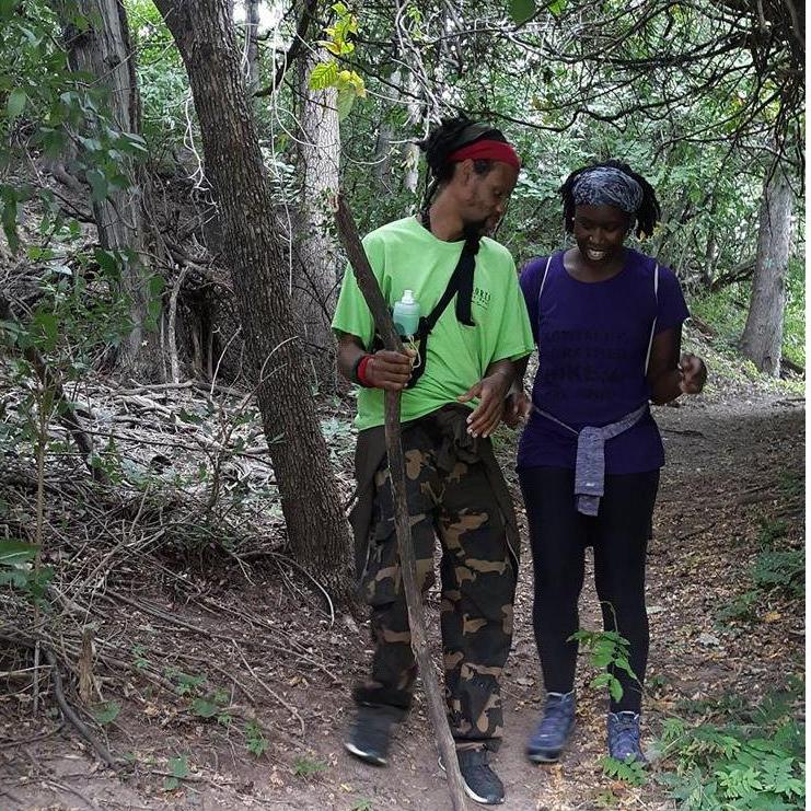 We love hiking! This pic is from Palisades Interstate Park