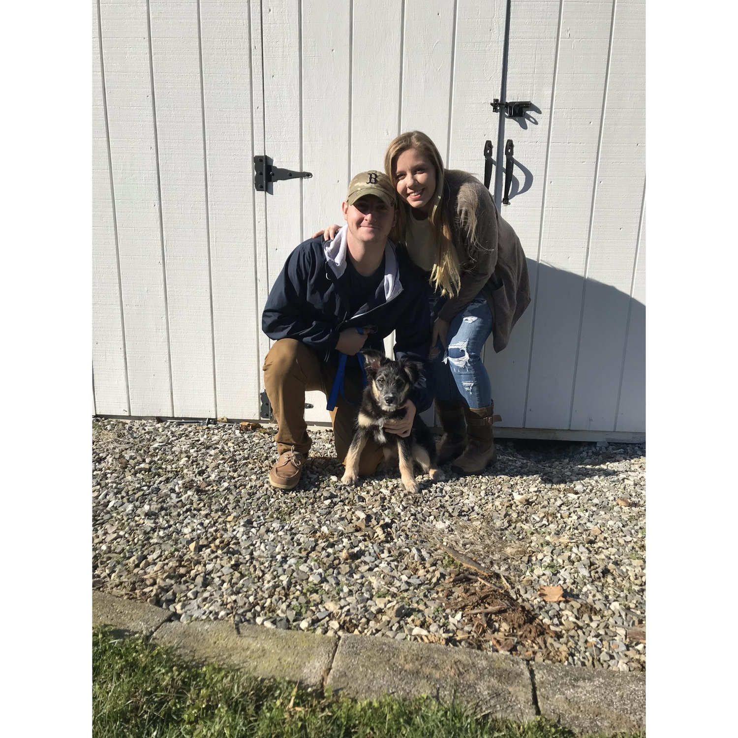 First family picture with Ruger