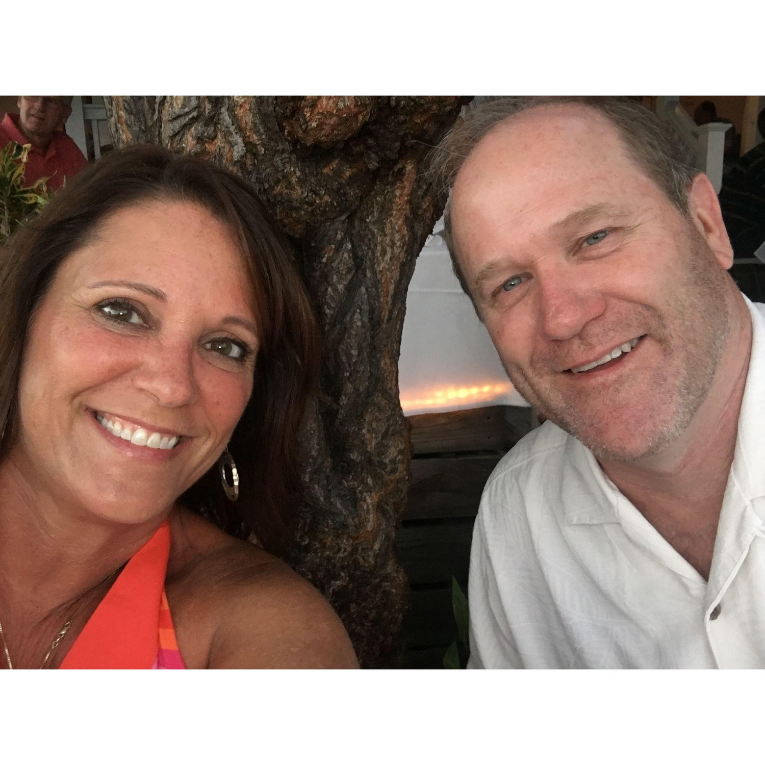 Dinner at Louie's Back Yard, Key West - 2017