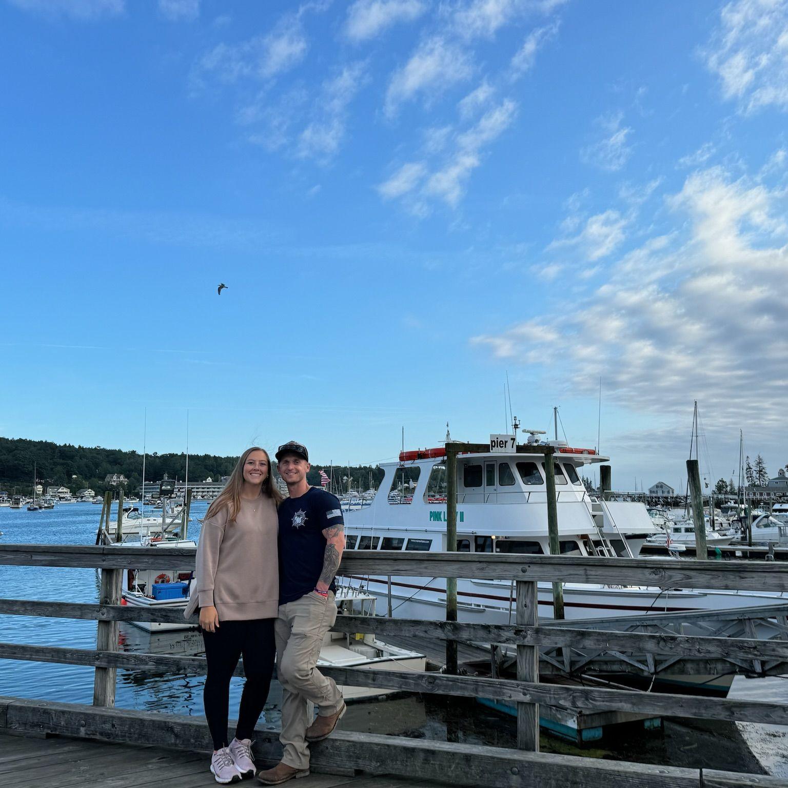 My first trip to Maine to visit Devin’s family!