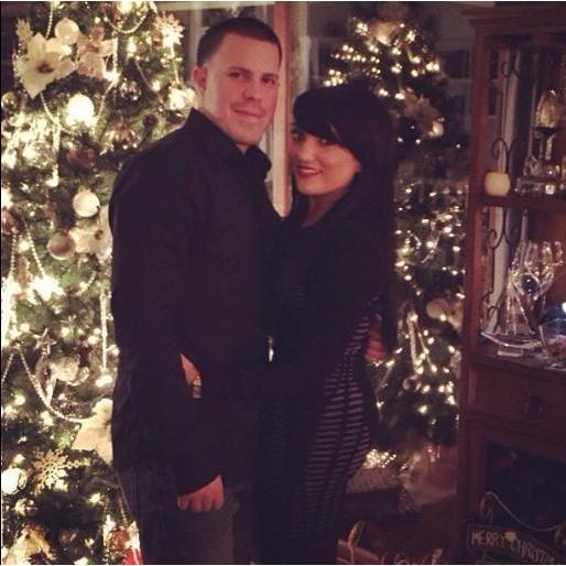 Our first Christmas together.