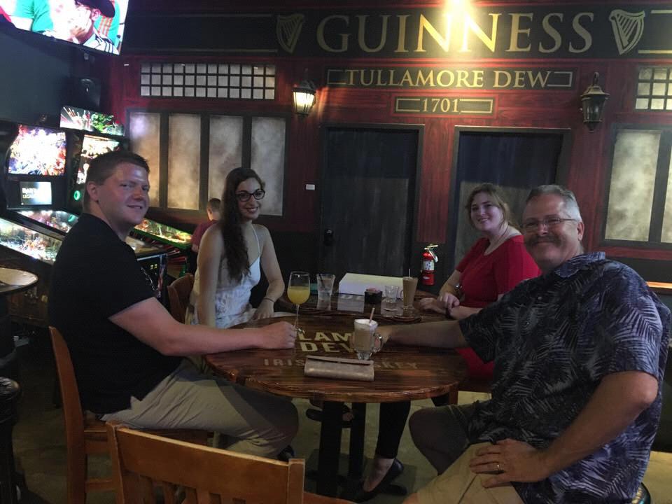 Celebrating at Shameless!