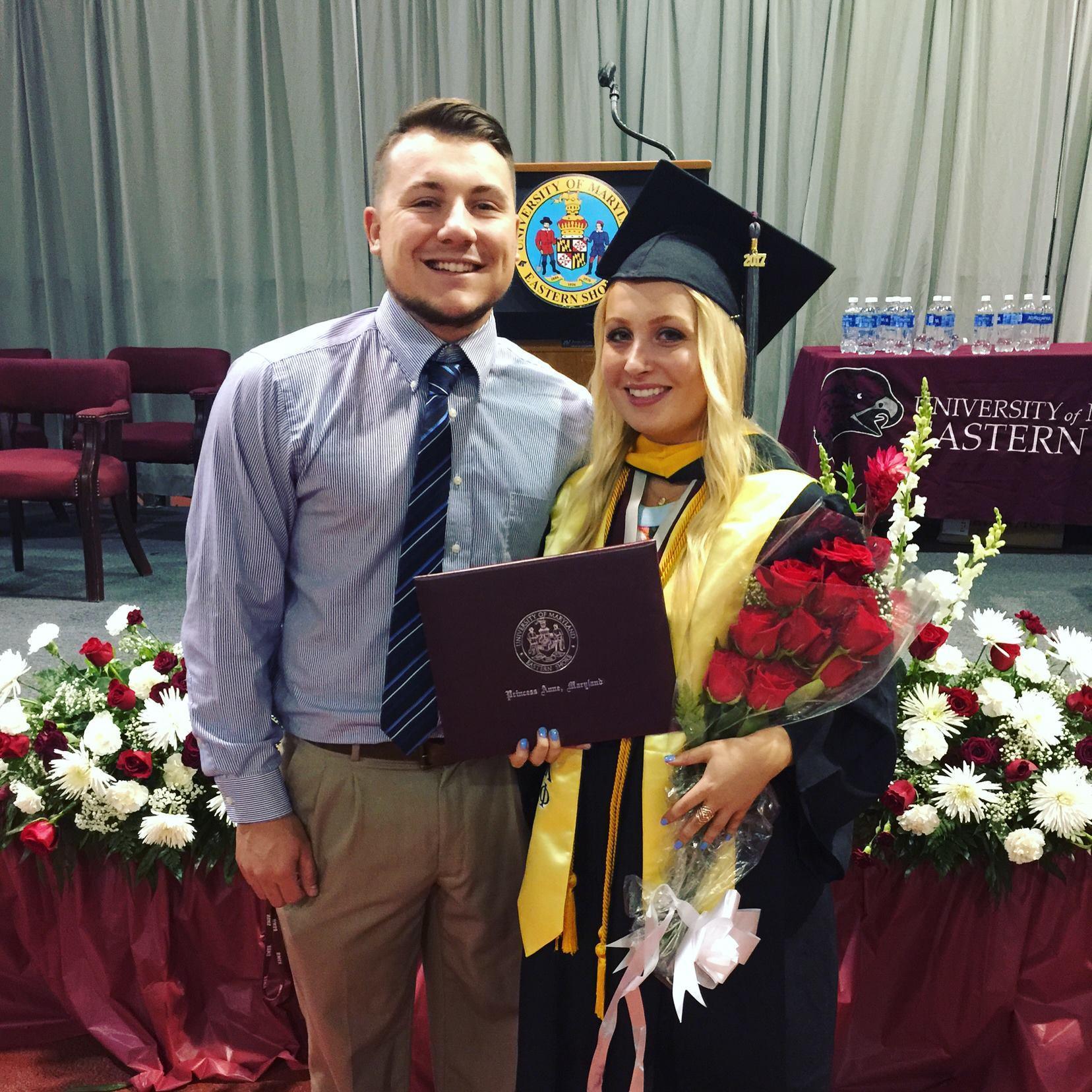Alyson's college graduation 2017