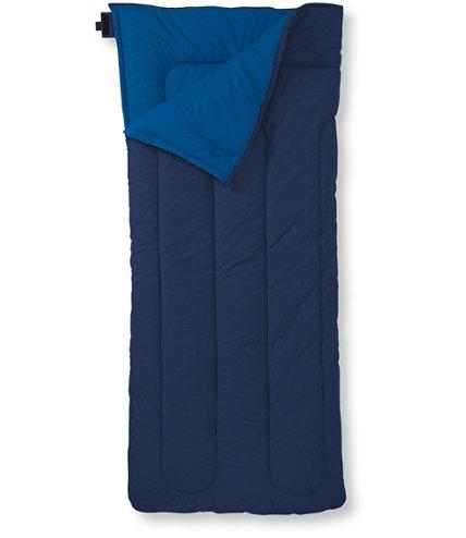 Camp Sleeping Bag, Cotton-Blend-Lined Regular 40°