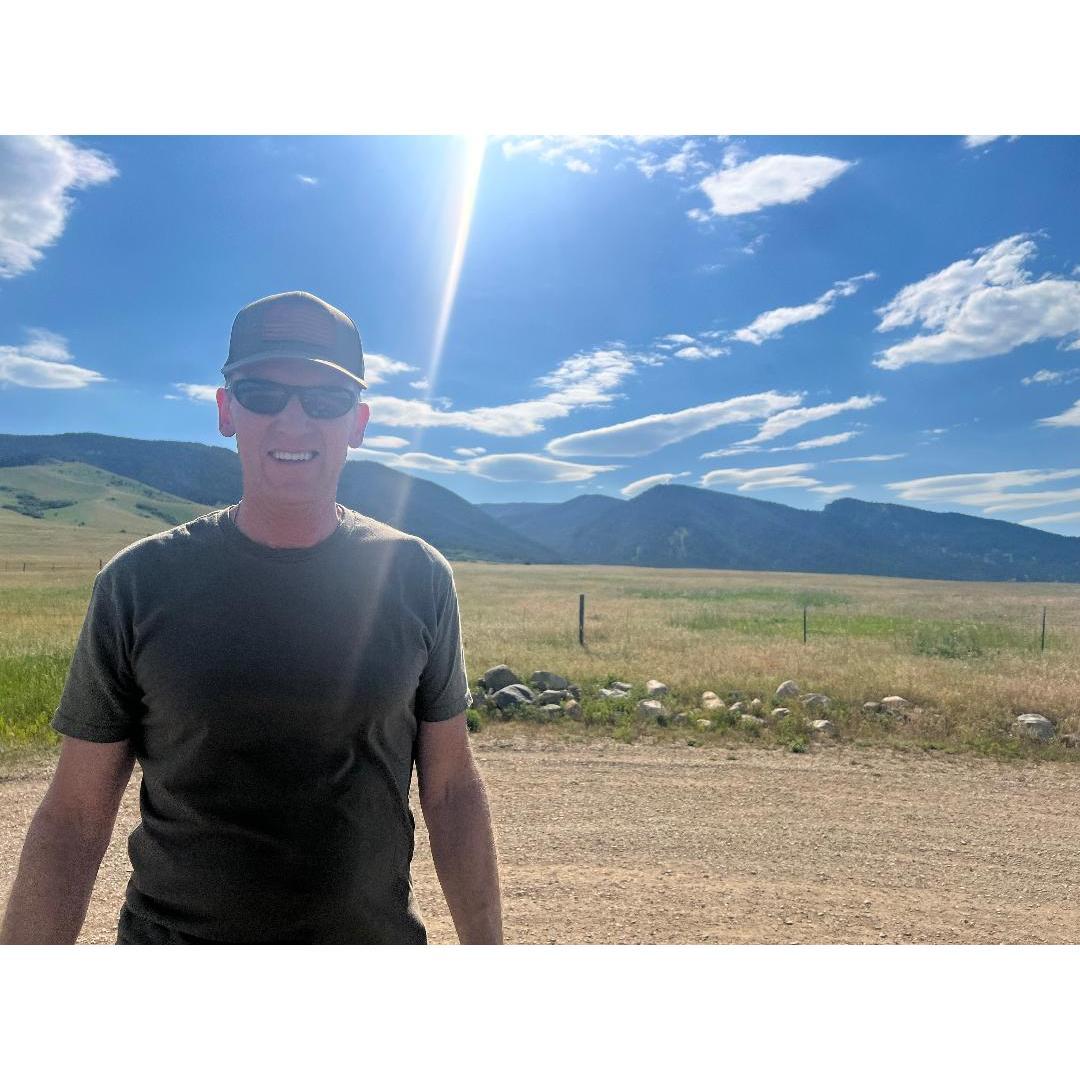 Buffalo, Wyoming at the site of the Wagon Box Fight