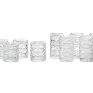 Jupiter by Fortessa DOF and Beverage Glass, Set of 12