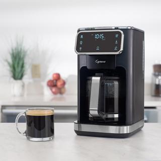 Touchscreen Coffee Maker with Glass Carafe