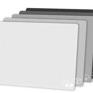 ZVP Flexible Plastic Cutting Board Set of 5 Gradient Color, Colorful Chopping Boards, BPA Free Mats, Non-Slip, Dishwasher Safe, 15x12 Inch, Gray Neutral Colors