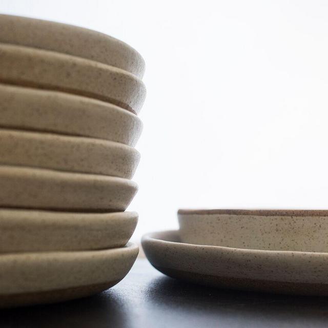 FRIZBEE PLATE, Quail Egg, 8" x 1"