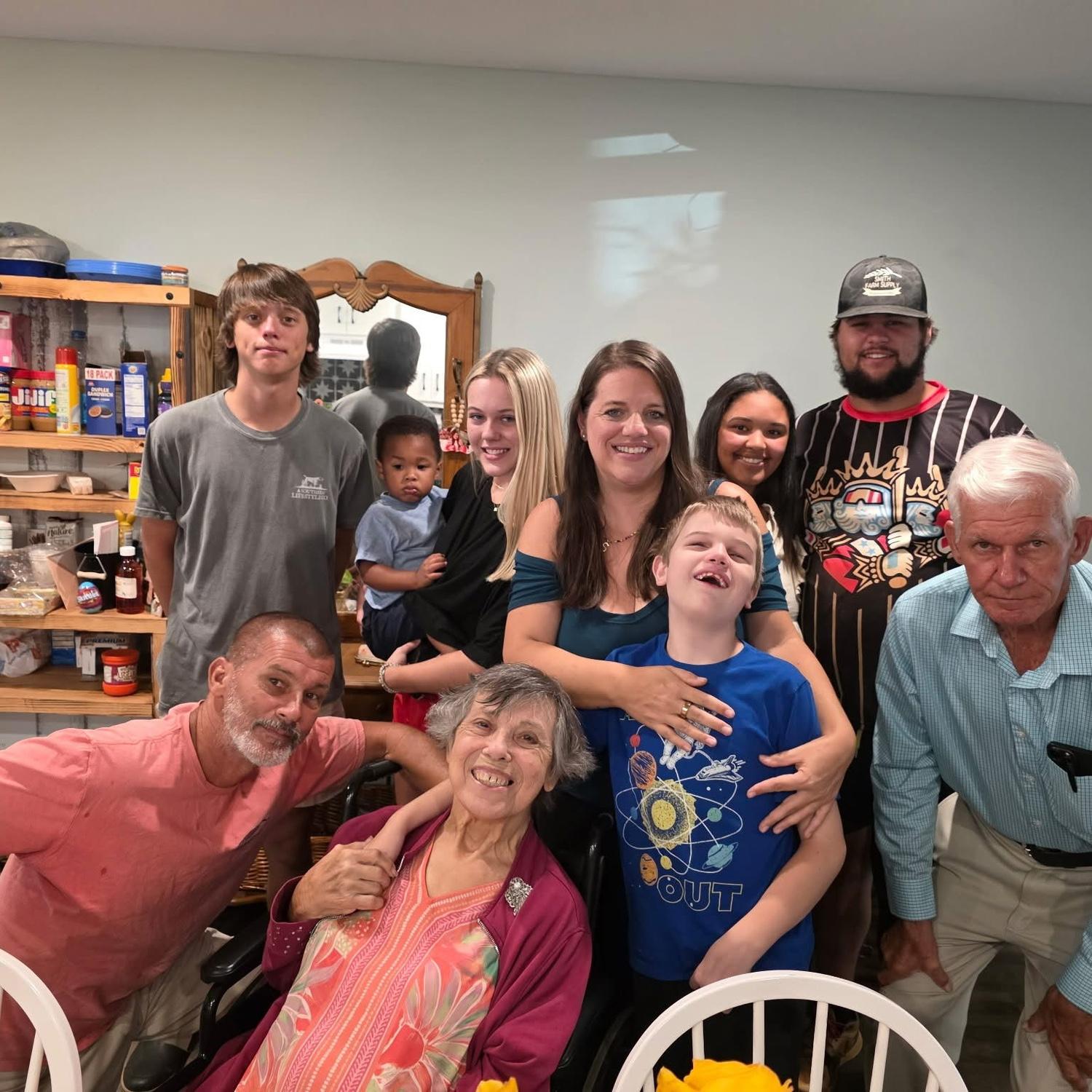 The grooms family