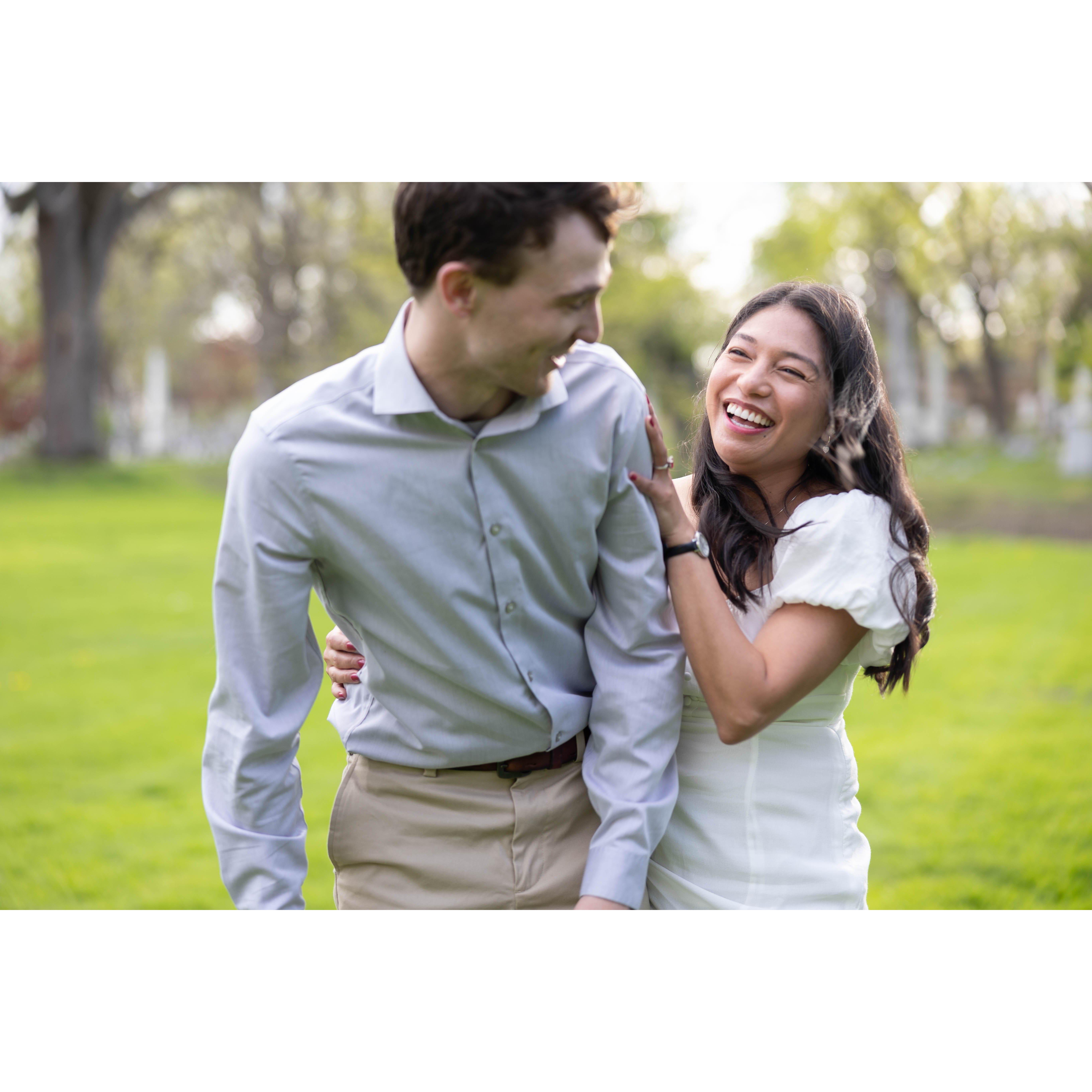 Coming from two opposite worlds, Joe and I found each other in the most unexpected place and time. Two souls don’t just find each other by accident; they are guided by grace and destined by love