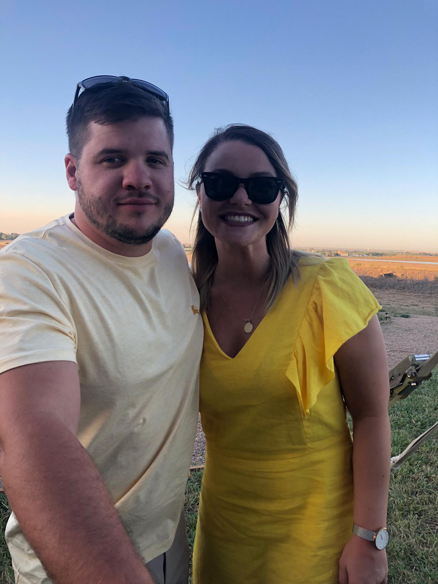 Lindsey's sister's rehearsal dinner. Rich's first time in Colorado!