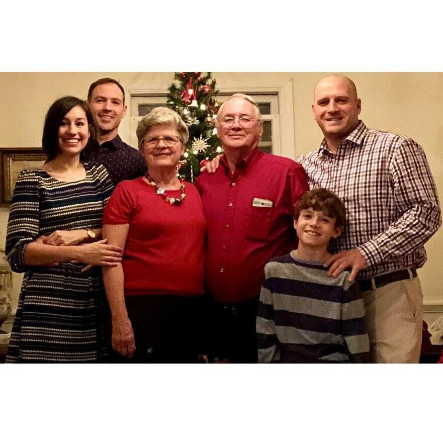 The night we got engaged. Celebrating with the Chandlers!