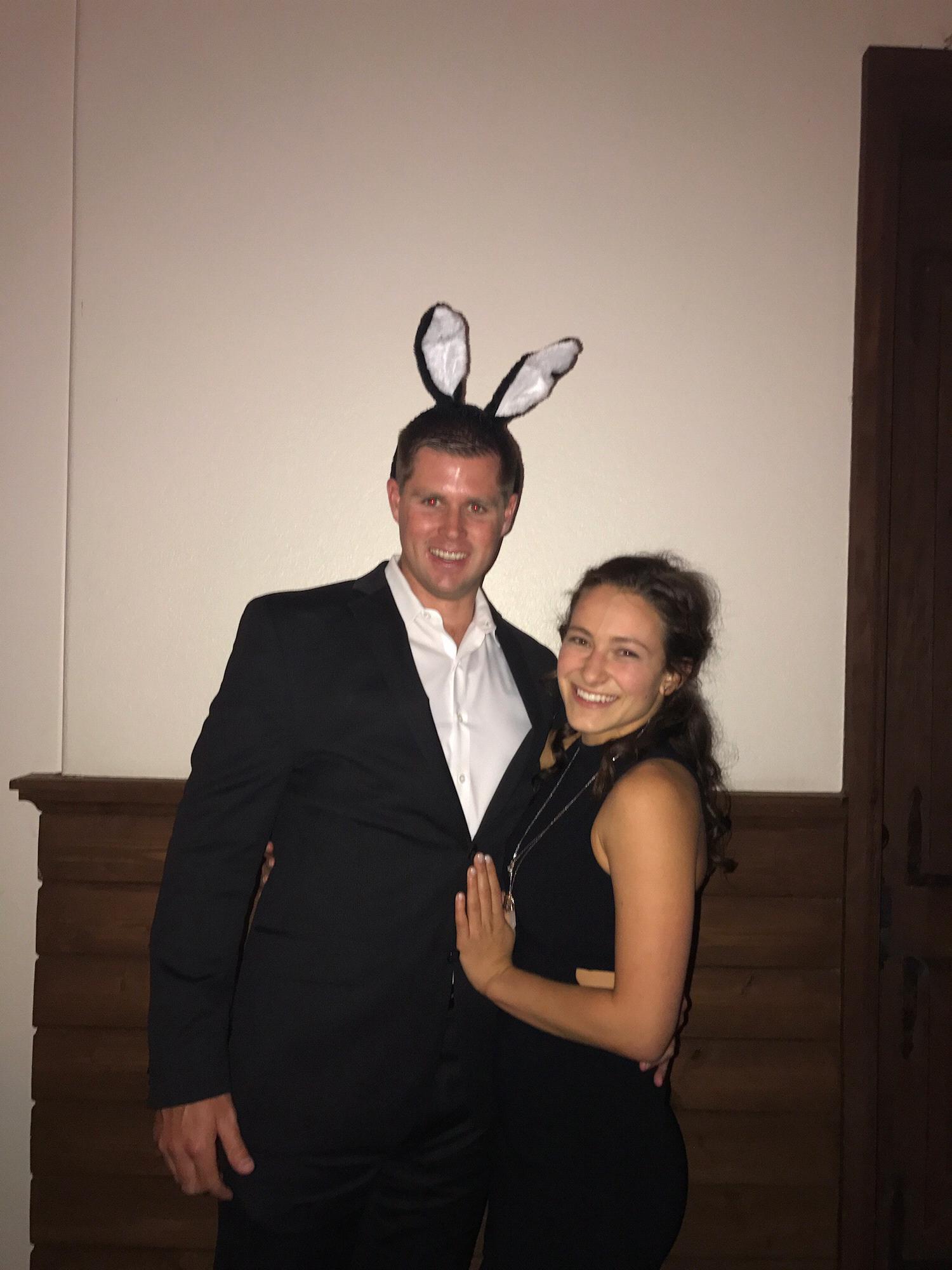 Nicole’s first Spring Formal with Denver. Some bunny loves you!