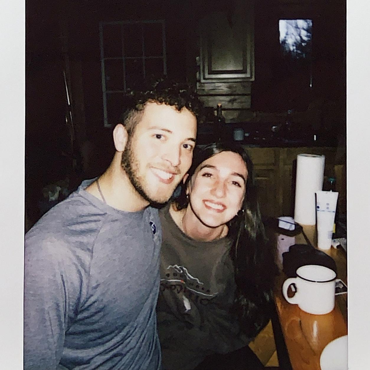 cabin weekend with some friends right after we started dating
