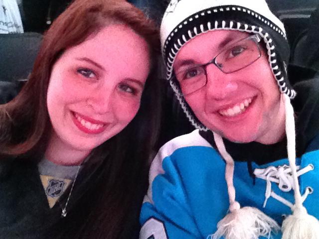 Remember that one time we were on the “Kiss Cam” at a Penguins Playoff Game? Yeah, that happened, and it was Gary’s birthday too (May 2013)