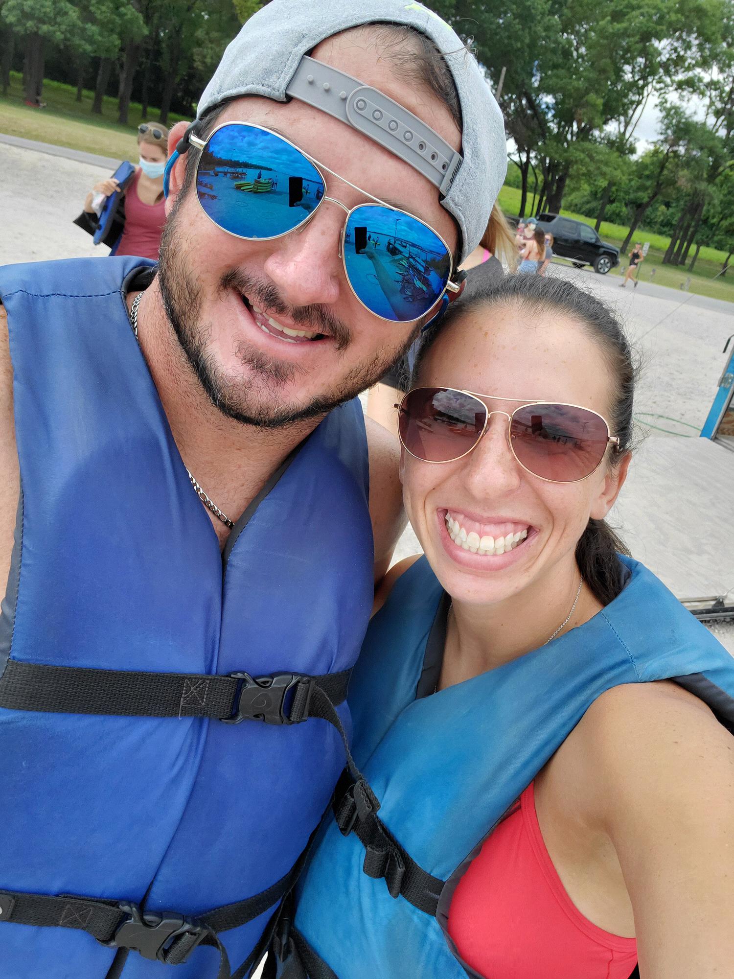 Kayaking at White Rock.