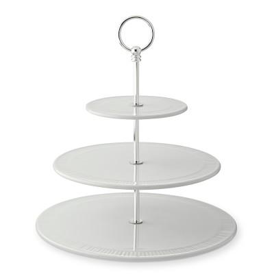 Pillivuyt Plisse 3-Tiered Stand